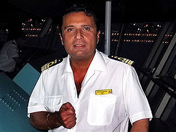 Thuyền trưởng Francesco Schettino. (Nguồn: telegraph.co.uk) Italy tiếp tục xét xử thuyền trưởng tàu Costa Concordia ảnh 1