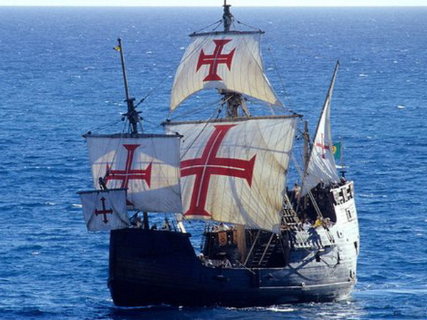 Bản sao của con tàu Santa Maria. (Nguồn: bbc) Tìm thấy xác tàu Santa Maria của nhà thám hiểm Columbus ảnh 1