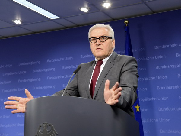 Ngoại trưởng Đức Frank-Walter Steinmeier. (Nguồn: AFP/TTXVN) Đức khẳng định ủng hộ cuộc bầu cử tổng thống Ukraine ảnh 1