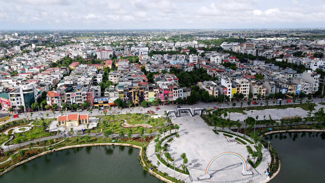 Thành phố Thái Bình đặt mục tiêu đến năm 2025 được công nhận là đô thị loại I trực thuộc tỉnh. (Ảnh: Thế Duyệt/ TTXVN) TTXVN_2906thaibinh2.jpg