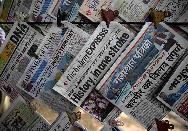 Nguy cơ COVID-19 đặt dấu chấm hết cho kỷ nguyên báo giấy tại Ấn Độ ảnh 1