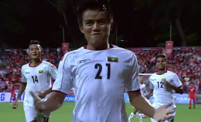Thua sốc U23 Myanmar, U23 Singapore đối mặt nguy cơ bị loại ảnh 1