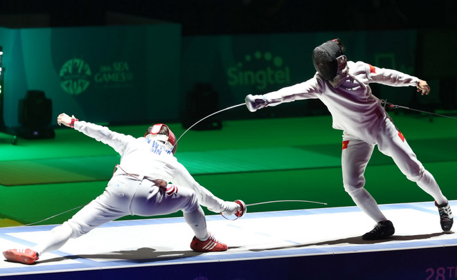 Đoàn thể thao Việt Nam giành thêm 2 huy chương vàng môn đấu kiếm ảnh 1