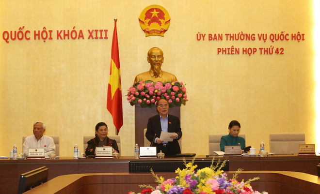 Thông cáo phiên họp thứ 42 của Ủy ban thường vụ Quốc hội khóa XIII ảnh 1