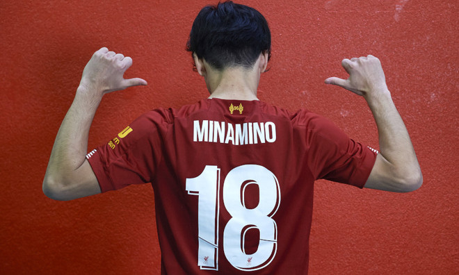 Chân sút Takumi Minamino chính thức gia nhập Liverpool ảnh 1
