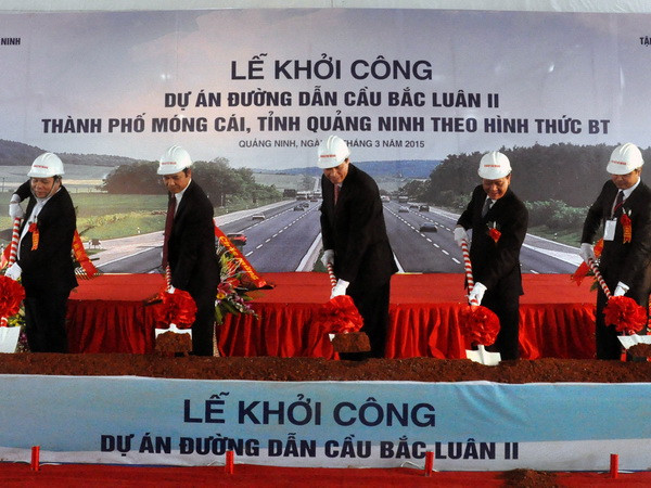 Tỉnh Quảng Ninh khởi công dự án Đường dẫn cầu Bắc Luân II ảnh 1