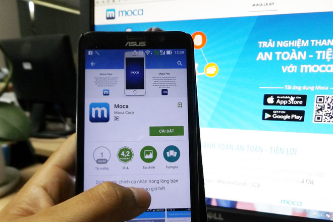 Ứng dụng thanh toán bằng thẻ ngân hàng qua điện thoại di động ảnh 2