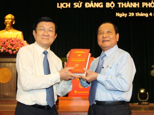 Công bố sách Lịch sử Đảng bộ TP.HCM 1930-1975 ảnh 1