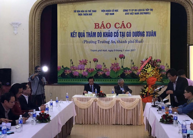 Kết quả thăm dò khảo cổ học tìm dấu vết lăng mộ vua Quang Trung ảnh 1