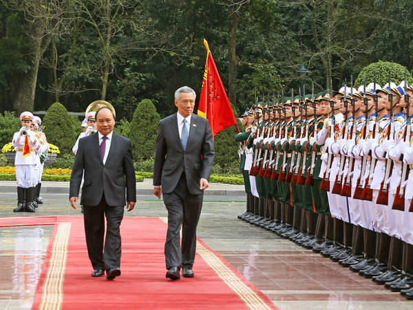 Toàn văn Tuyên bố chung giữa hai nước Việt Nam-Singapore ảnh 1