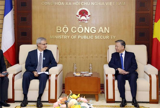 Việt Nam và Pháp tăng cường hợp tác các cơ quan thực thi pháp luật ảnh 1