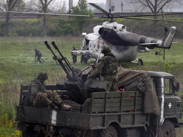 [Video] Quân đội Ukraine triển khai chiến dịch trấn áp ở miền Đông ảnh 1