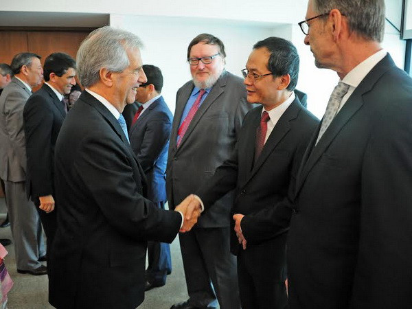 Củng cố quan hệ hợp tác giữa hai nước Việt Nam và Uruguay ảnh 1