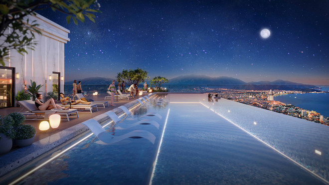 Bể bơi vô cực với tầm nhìn ôm trọn vịnh biển tại Grand Mark Nha Trang Xuất hiện nguồn cung căn hộ mới tại Nha Trang, pháp lý hoàn thiện ảnh 3