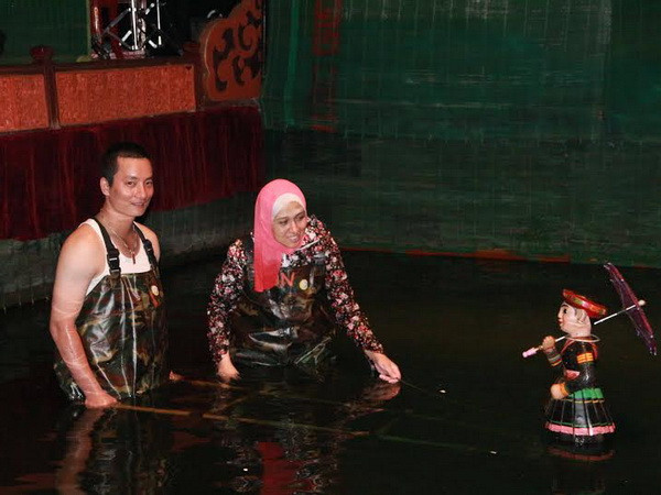 Người đưa các điển tích Ai Cập vào múa rối nước Việt Nam ảnh 1