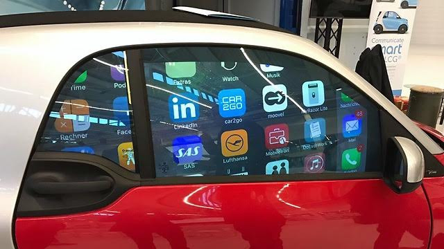 Mercedes sẽ biến ý tưởng kính xe ôtô Jame Bond trở thành hiện thực ảnh 1