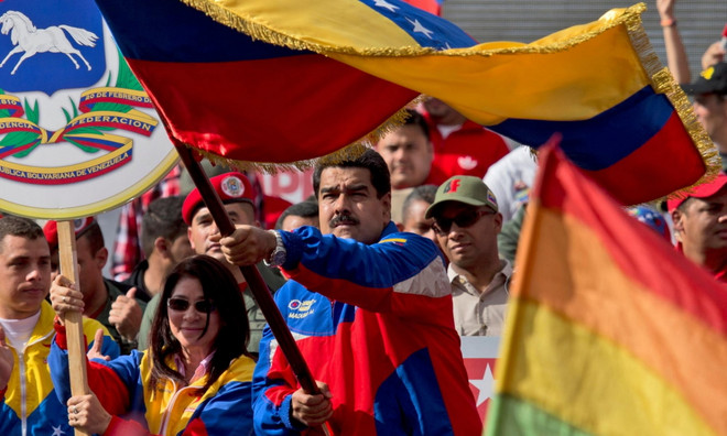 Venezuela sắp trưng bày dải băng quốc kỳ lớn nhất thế giới ảnh 1