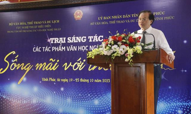 Tổ chức Trại sáng tác văn học nghệ thuật "Sống mãi với thời gian" 2023 ảnh 2