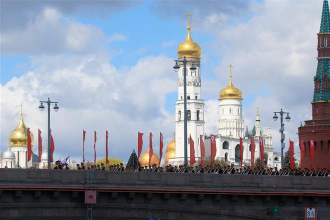 LB Nga duyệt binh kỷ niệm 76 năm Chiến tranh Vệ quốc vĩ đại ảnh 1