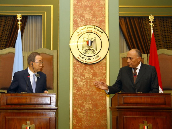 TTK LHQ đến Ai Cập thúc đẩy việc ngừng bắn tại Dải Gaza ảnh 1