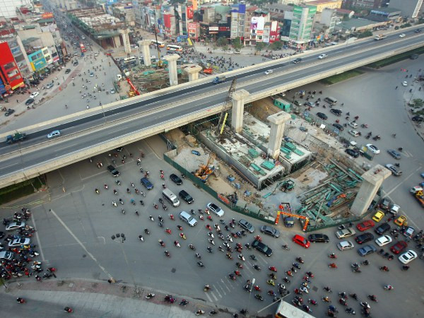 Hầm chui nút giao Thanh Xuân, Trung Hòa: Nguy cơ chậm tiến độ ảnh 1
