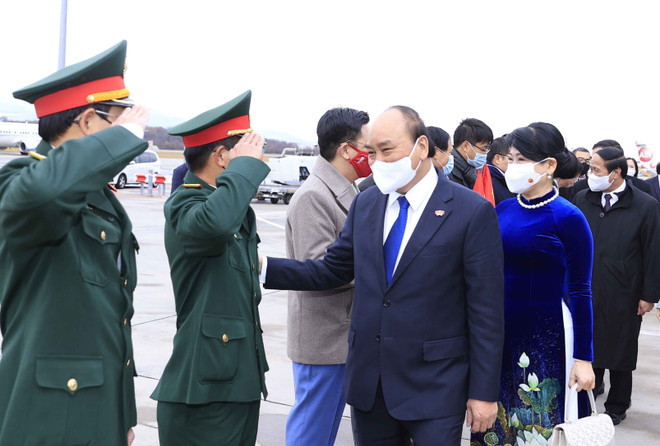 [Photo] Chủ tịch nước kết thúc tốt đẹp chuyến chính thức LB Thụy Sĩ ảnh 3