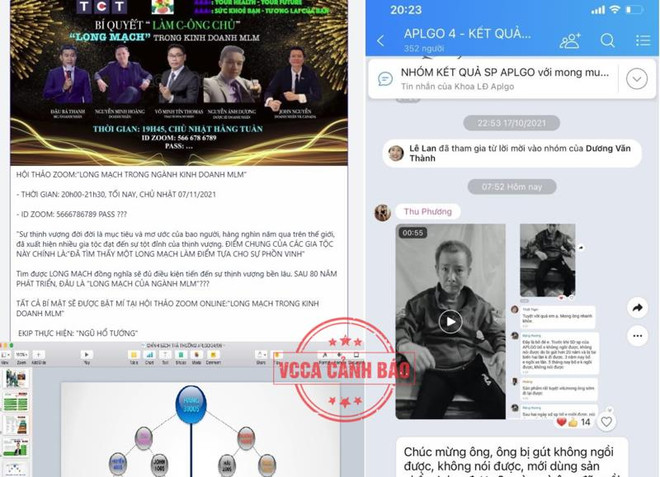 Cảnh báo kinh doanh đa cấp trái phép thực phẩm chức năng APLGO ảnh 1