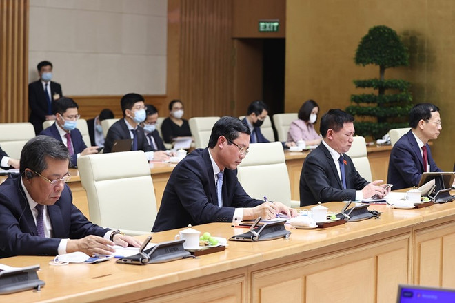 Thủ tướng đồng chủ trì Đối thoại Chiến lược Việt Nam-WEF lần đầu tiên ảnh 2