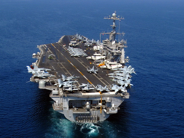 Tàu sân bay hạt nhân USS John C. Stennis của Mỹ tới Hàn Quốc ảnh 1