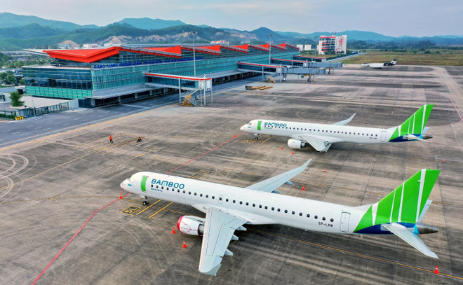 Một góc sân bay Vân Đồn. (Ảnh: TTXVN phát) Quảng Ninh - Địa phương có chỉ số cơ sở hạ tầng tốt nhất Việt Nam ảnh 2