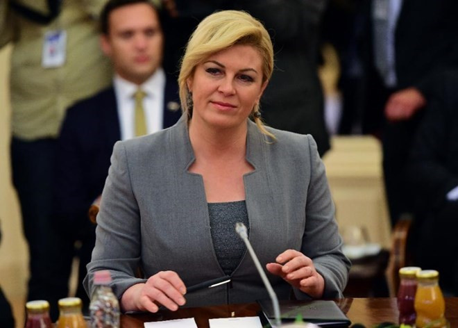 Tổng thống Croatia Kolinda Grabar-Kitarovic sẽ đến Sochi cổ vũ đội nhà ảnh 1