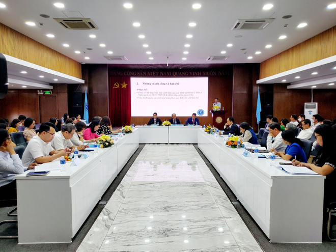 Quang cảnh hội thảo ngày 14/12. (Ảnh: Thành Chung/TTXVN) Kiến nghị đổi mới tổ chức và hoạt động của UBND Thành phố Hồ Chí Minh ảnh 1
