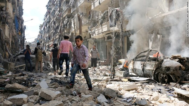 Syria: Khủng bố phá hoại công tác sơ tán dân thường tại Aleppo ảnh 1