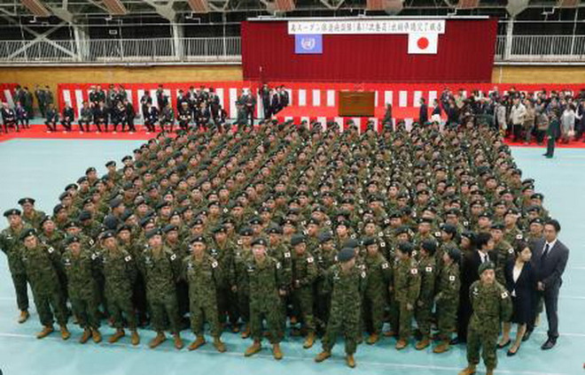 Nhật tăng lương cho binh sỹ gìn giữ hòa bình tại Nam Sudan ảnh 1