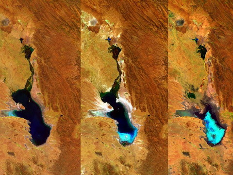 Hồ Poopó lớn thứ hai tại Bolivia bỗng dưng bốc hơi hoàn toàn ảnh 1