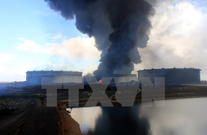 Chiến đấu cơ không kích ở Libya làm hơn 40 người thiệt mạng ảnh 1