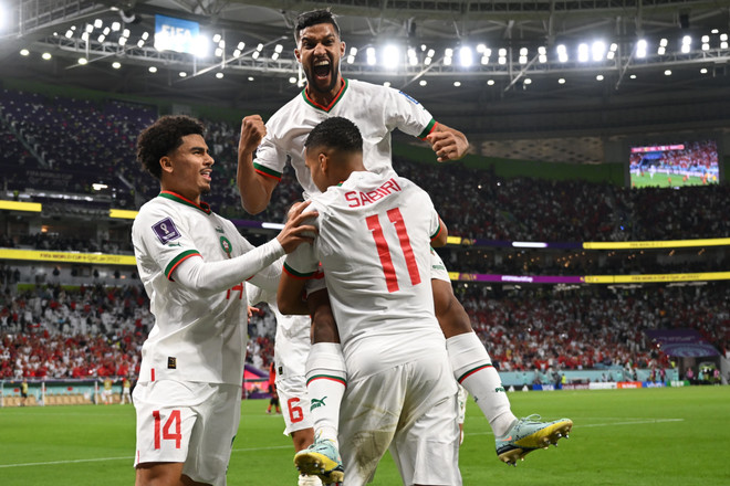 Thắng sốc tuyển Bỉ, Maroc rộng cửa vào vòng 1/8 World Cup 2022 ảnh 1