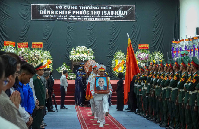 Lễ Truy điệu nguyên Trưởng Ban Tổ chức Trung ương Lê Phước Thọ ảnh 2