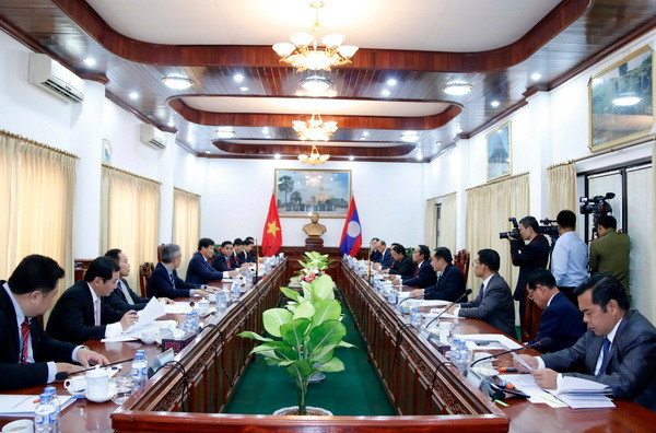 Thủ tướng Lào đánh giá cao sự hợp tác giữa hai cơ quan thanh tra ảnh 2