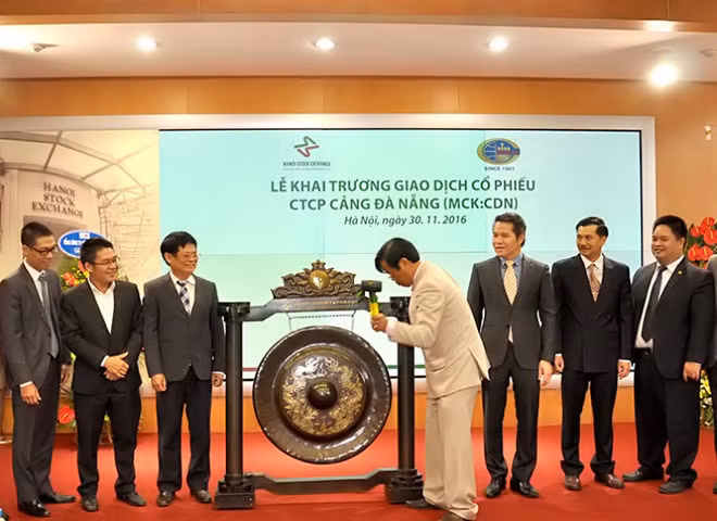 Cảng Đà Nẵng chính thức lên sàn giao dịch chứng khoán Hà Nội ảnh 1