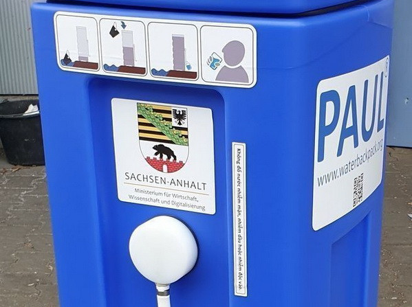 Bang Sachsen-Anhalt tặng máy lọc nước nano cho miền Trung Việt Nam ảnh 1