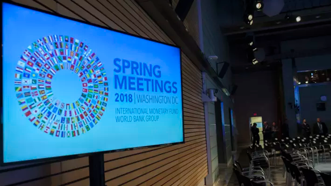 Hội nghị IMF-WB thảo luận về những rủi ro đe dọa kinh tế thế giới ảnh 1