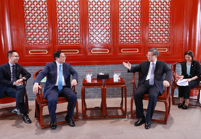 Thủ tướng thăm Khu mới Hùng An, tỉnh Hà Bắc của Trung Quốc ảnh 1