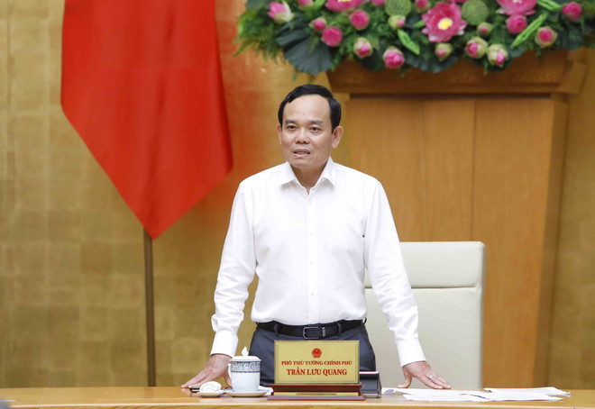 Phó Thủ tướng Trần Lưu Quang đôn đốc giải ngân vốn đầu tư công ảnh 1