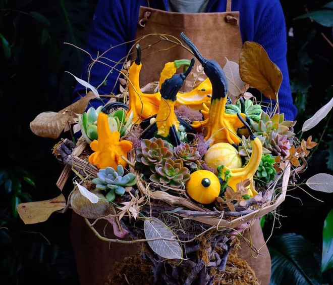 Thị trường đồ trang trí Halloween: Set bí ngô mini độc đáo hút khách ảnh 1