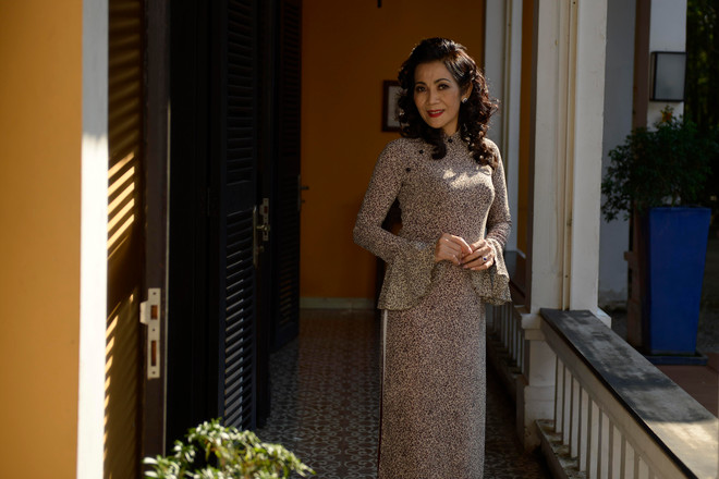 Ấn tượng với những tà áo dài Lemur của Viện nghiên cứu trang phục Việt ảnh 1