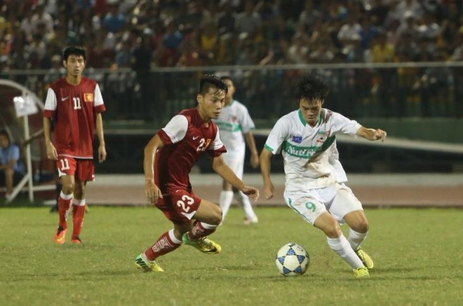 U19 HAGL JMG đánh bại U21 Việt Nam sau loạt "đấu súng" cân não ảnh 1