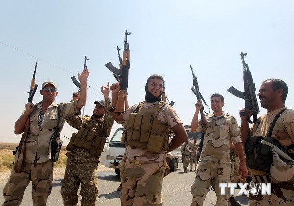 Quân đội Iraq. (Nguồn: AFP/TTXVN) 8 binh sỹ Iraq thiệt mạng do đụng độ với IS ở phía Nam Baghdad ảnh 1