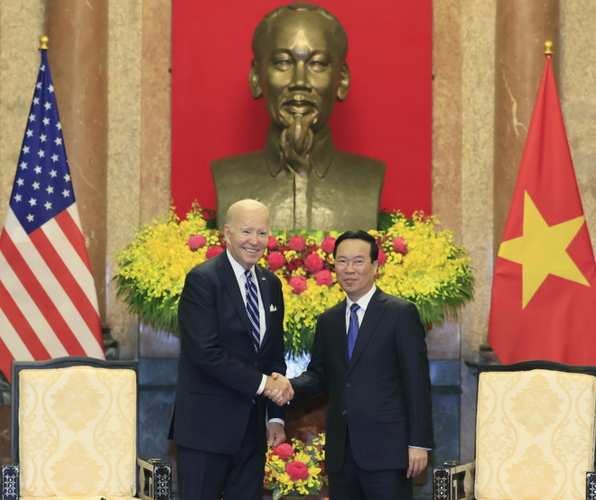 Nhìn lại chuyến thăm Việt Nam của Tổng thống Hoa Kỳ Joe Biden ảnh 1