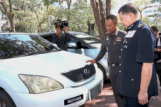 Thái Lan là điểm trung chuyển xe trộm cắp từ Malaysia sang Việt Nam ảnh 1